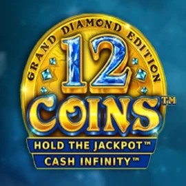 12 Coins Grand Diamond Edition logo by Wazdan at Casoola Casino