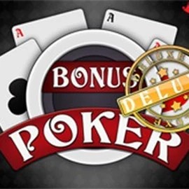 Bonus Poker Deluxe - 3 Hands slot visual from RTG (Reel Time Gaming) available on casoolaa.gr