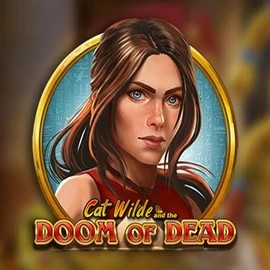 Cat Wilde and the Doom of Dead slot visual from Play'n GO available on casoolaa.gr